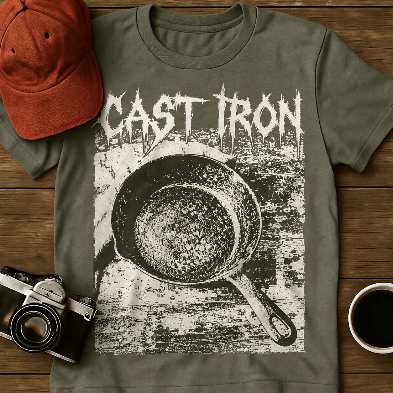 Heavy Metal Cast Iron I T-Shirt