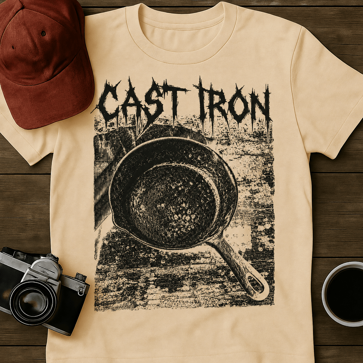 Heavy Metal Cast Iron I T-Shirt