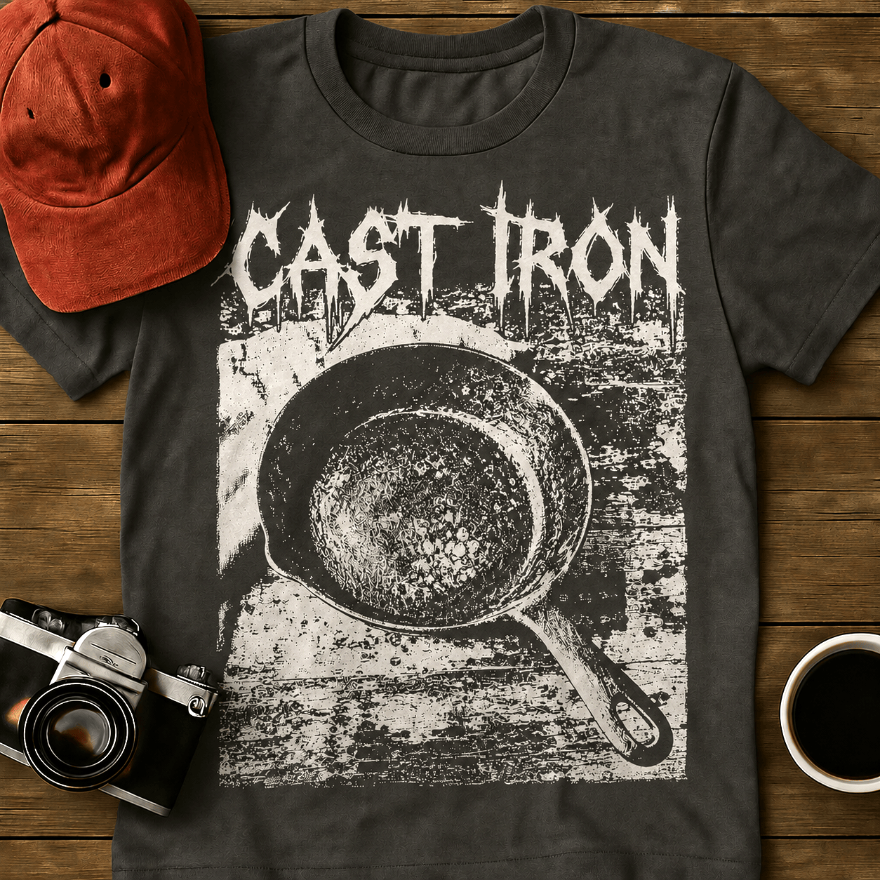 Heavy Metal Cast Iron I T-Shirt