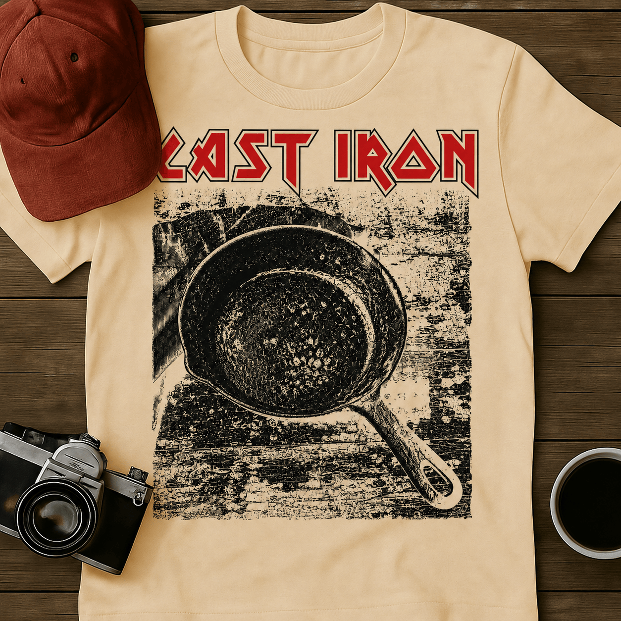 Heavy Metal Cast Iron II T-Shirt