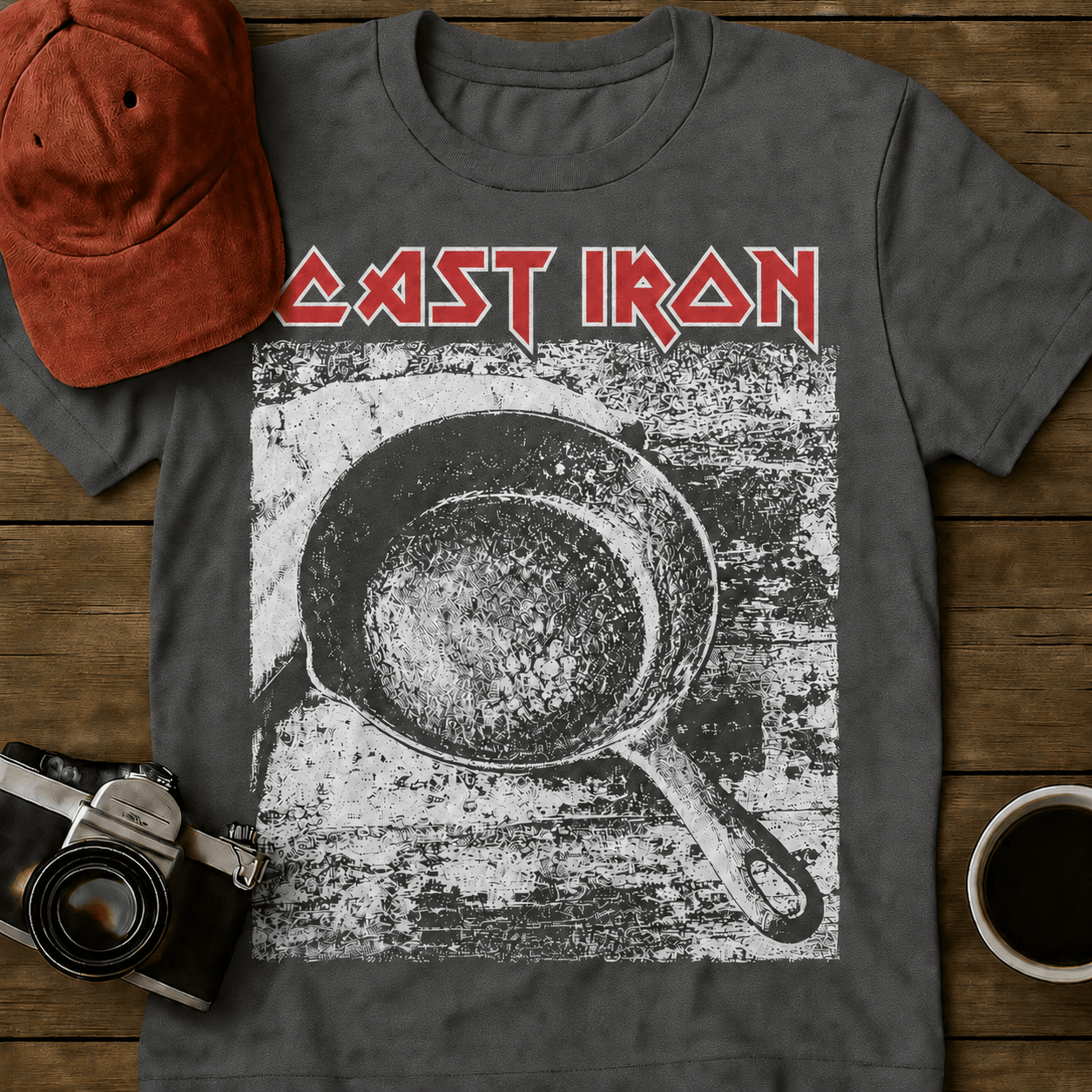 Heavy Metal Cast Iron II T-Shirt