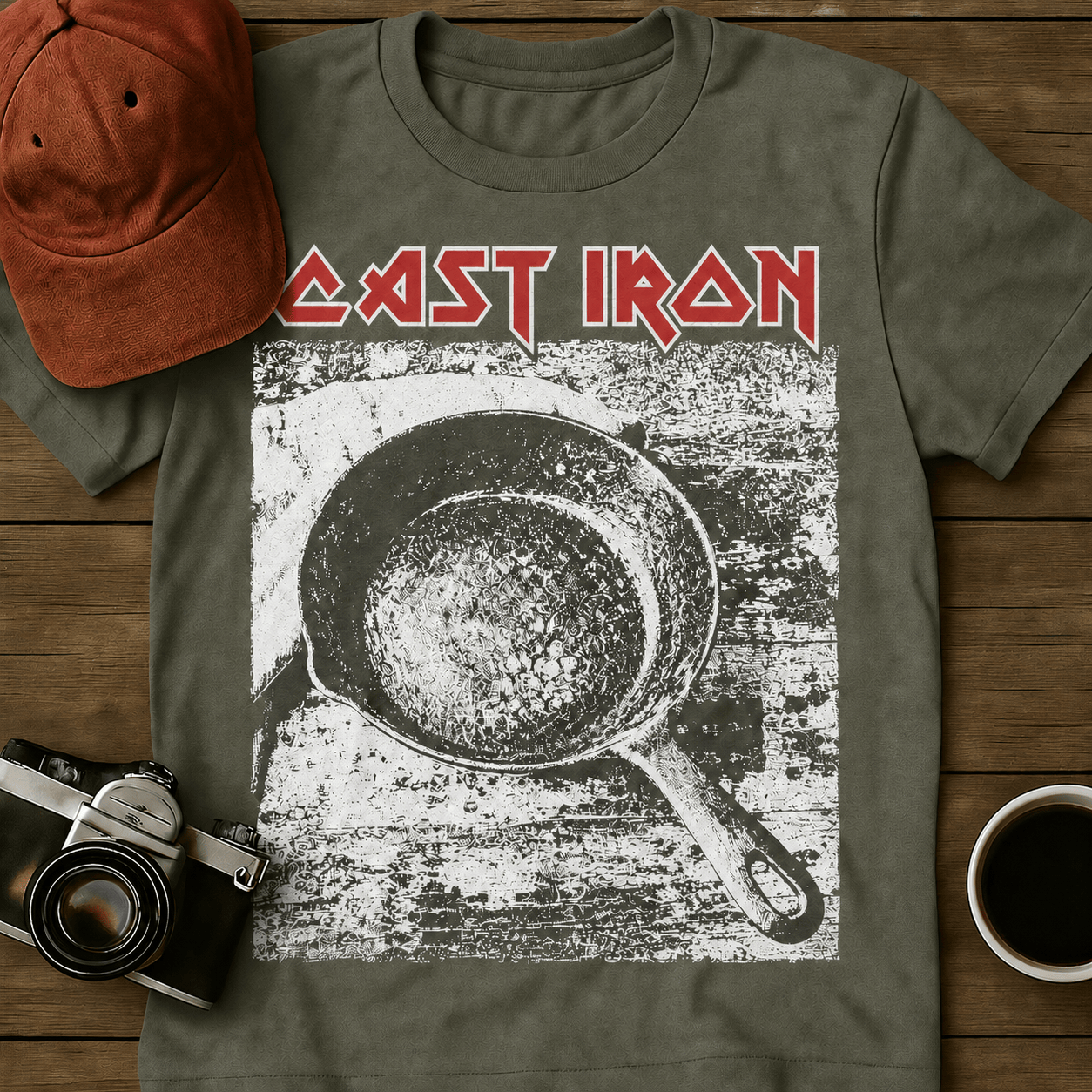 Heavy Metal Cast Iron II T-Shirt