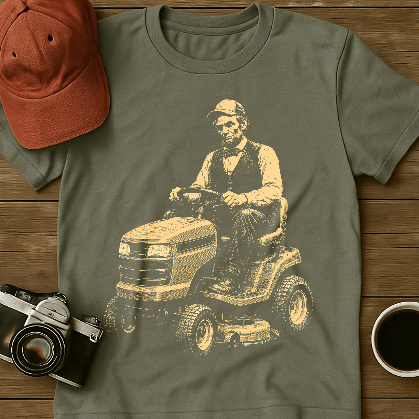 Lincoln Mows T-Shirt