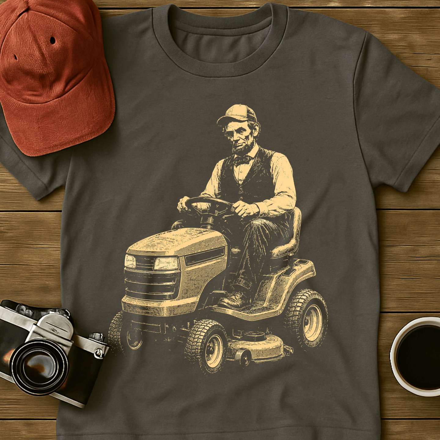 Lincoln Mows T-Shirt