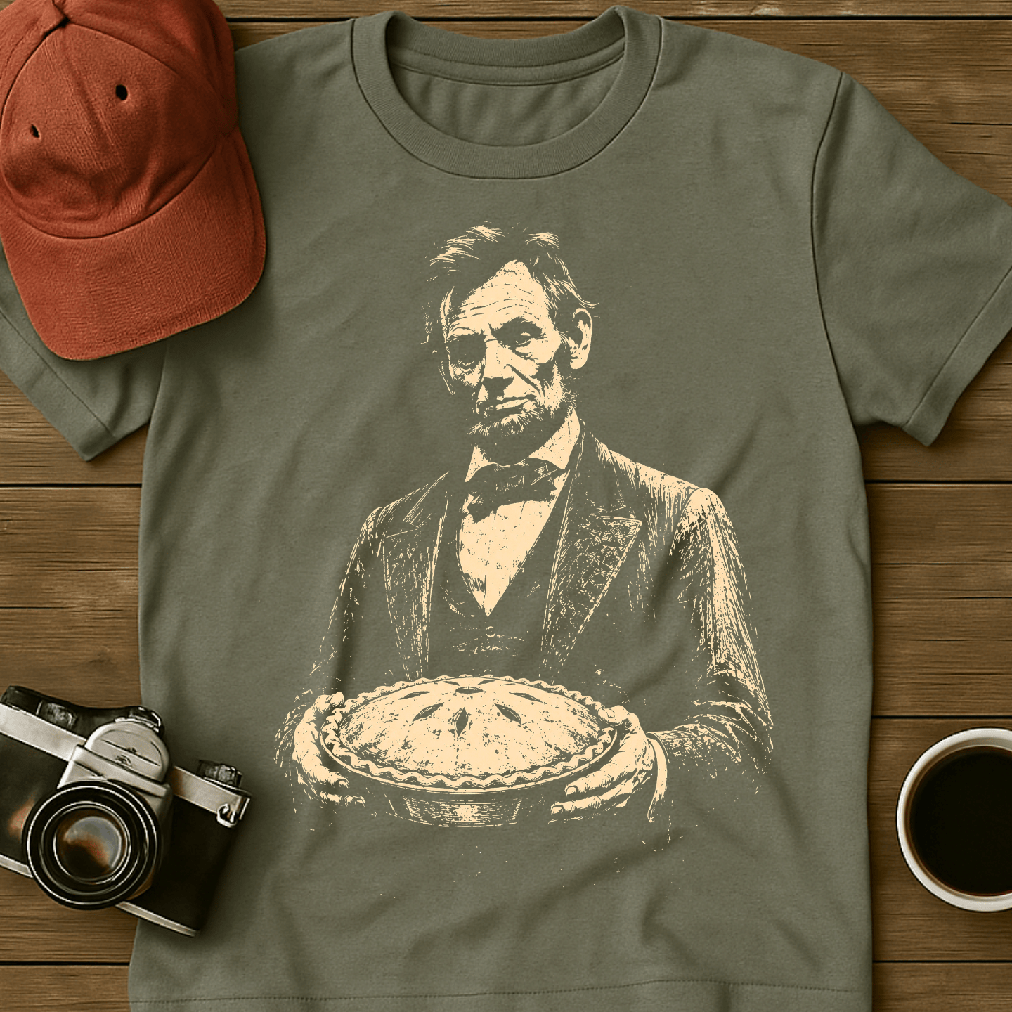 Lincoln Bakes T-Shirt