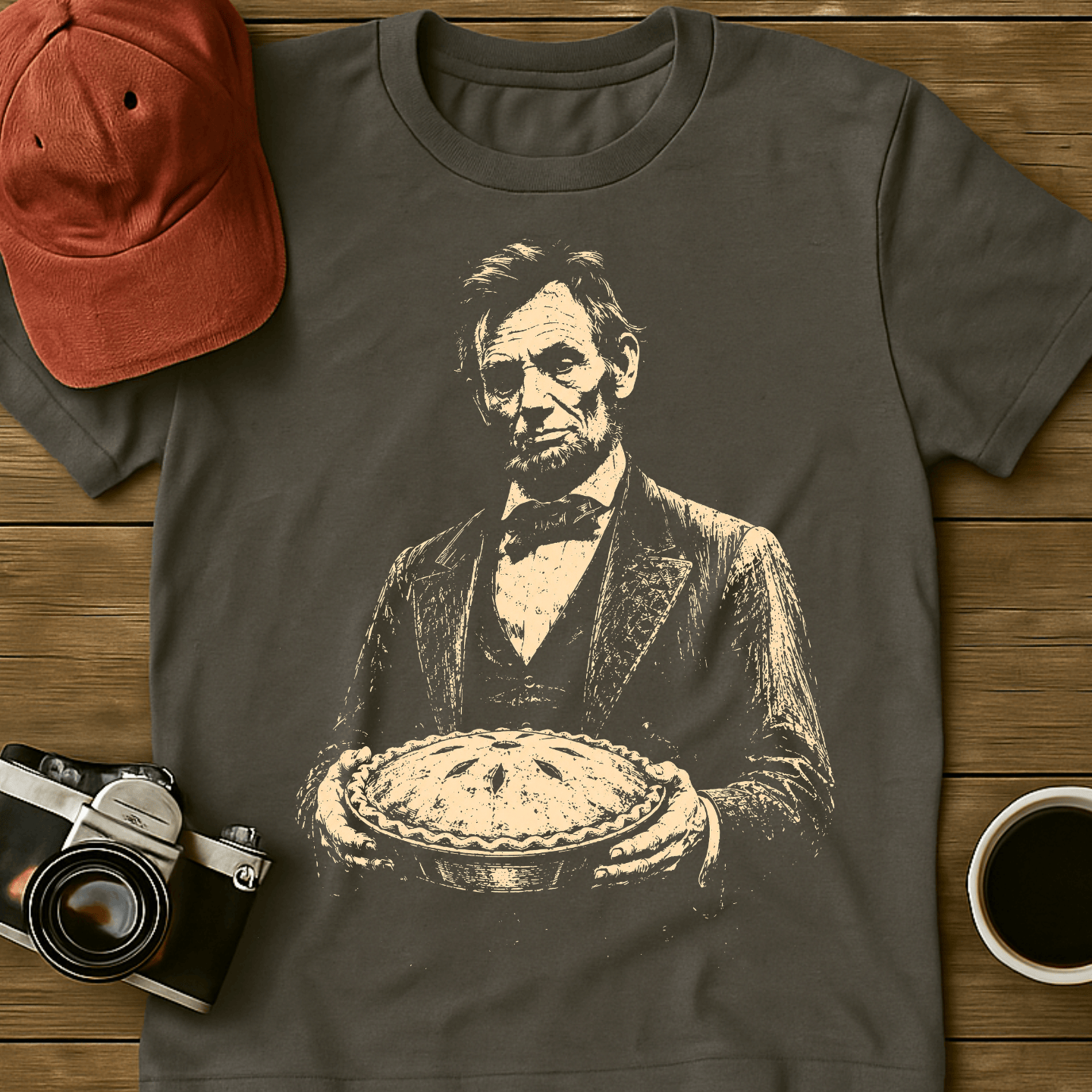 Lincoln Bakes T-Shirt