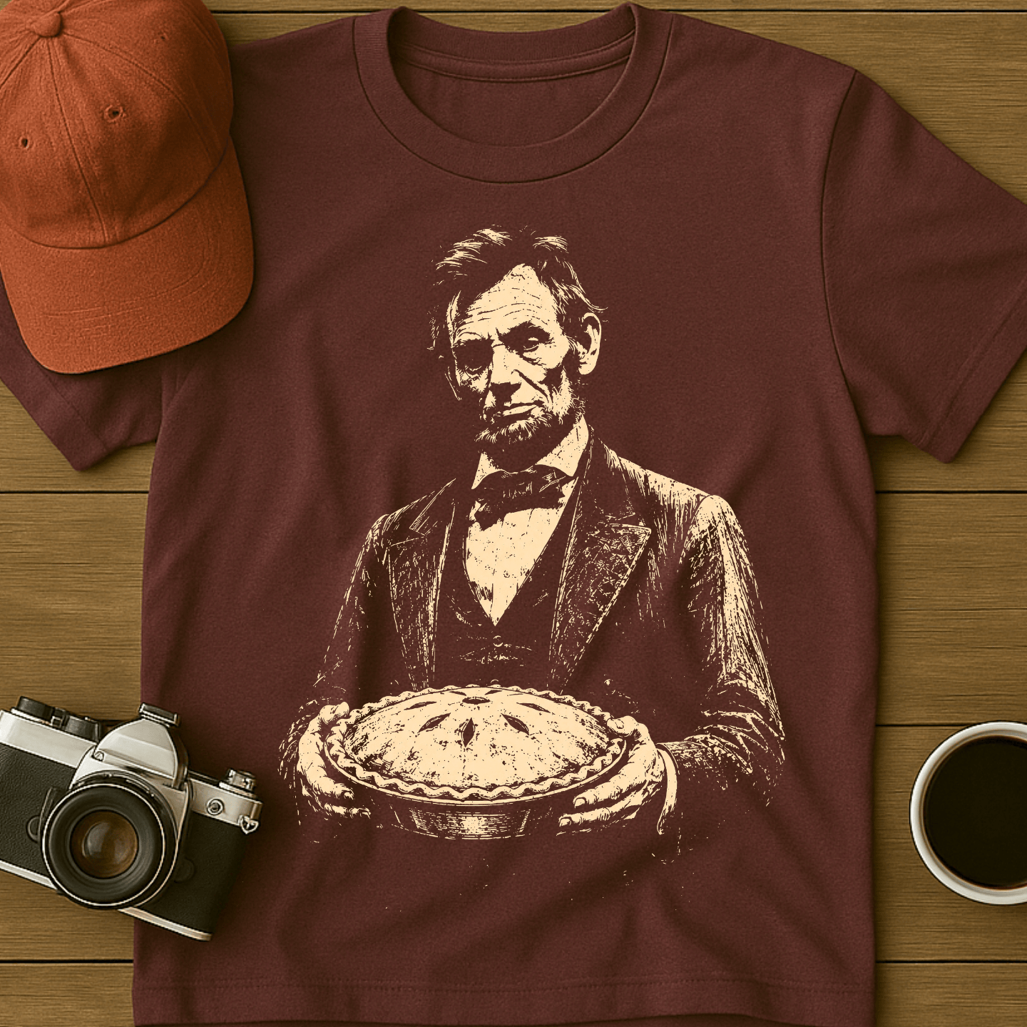 Lincoln Bakes T-Shirt