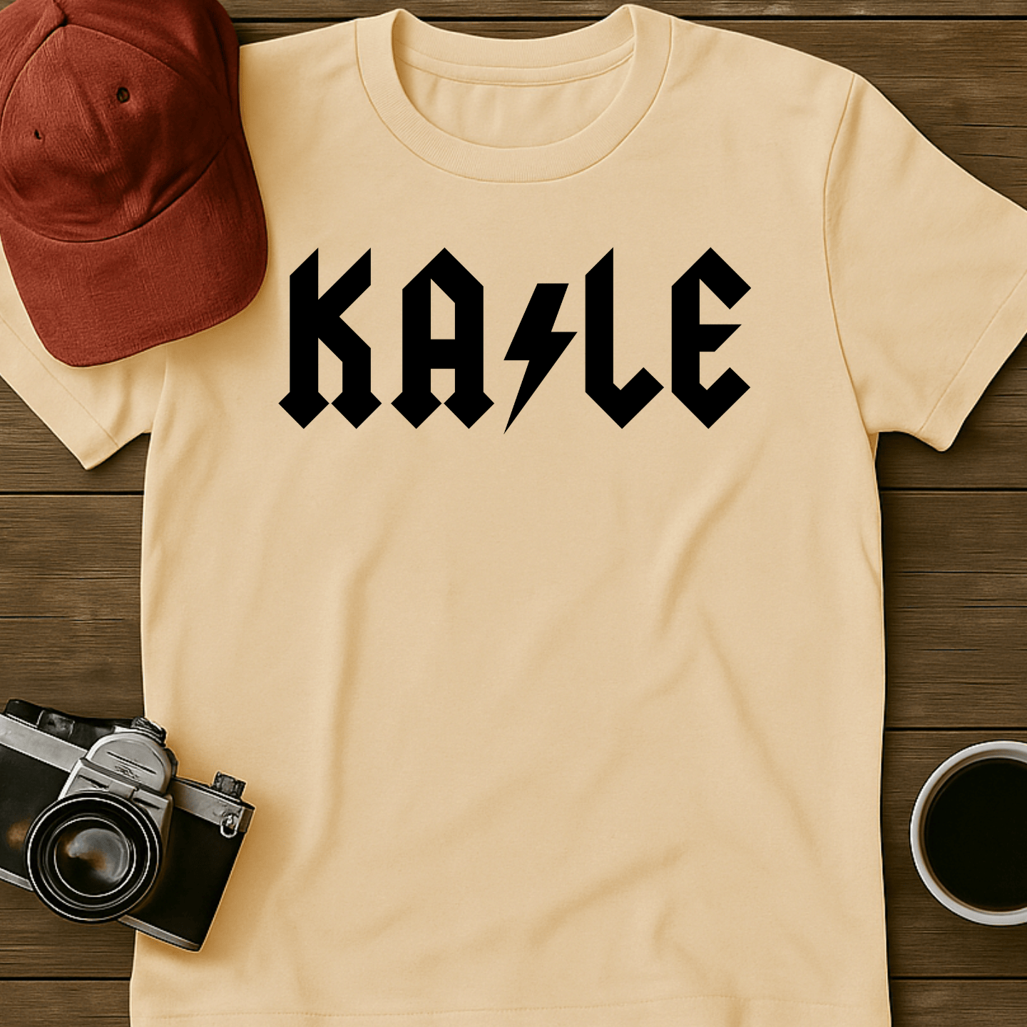 KA / LE Kale is Metal T-Shirt