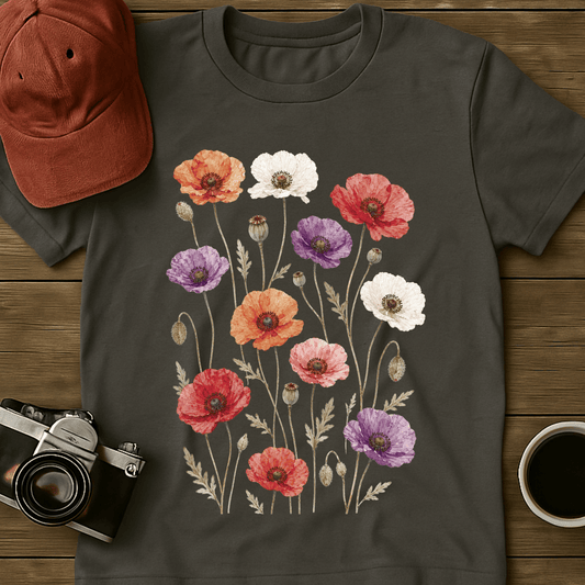 Pressed Poppies T-Shirt