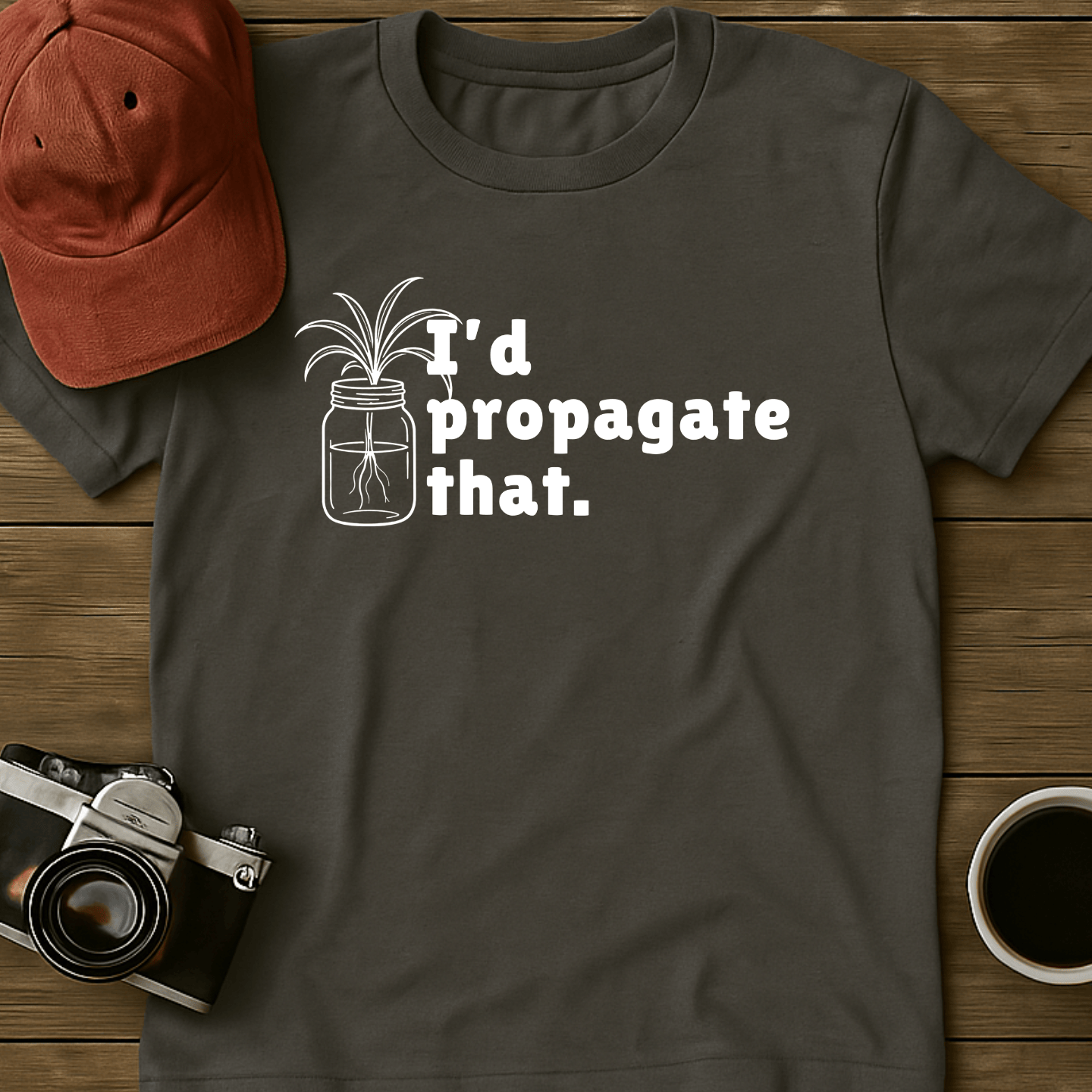 Propagate That Spider Plant T-Shirt