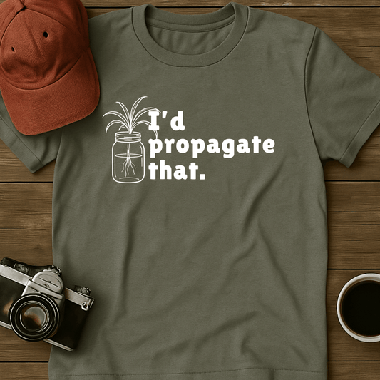 Propagate That Spider Plant T-Shirt