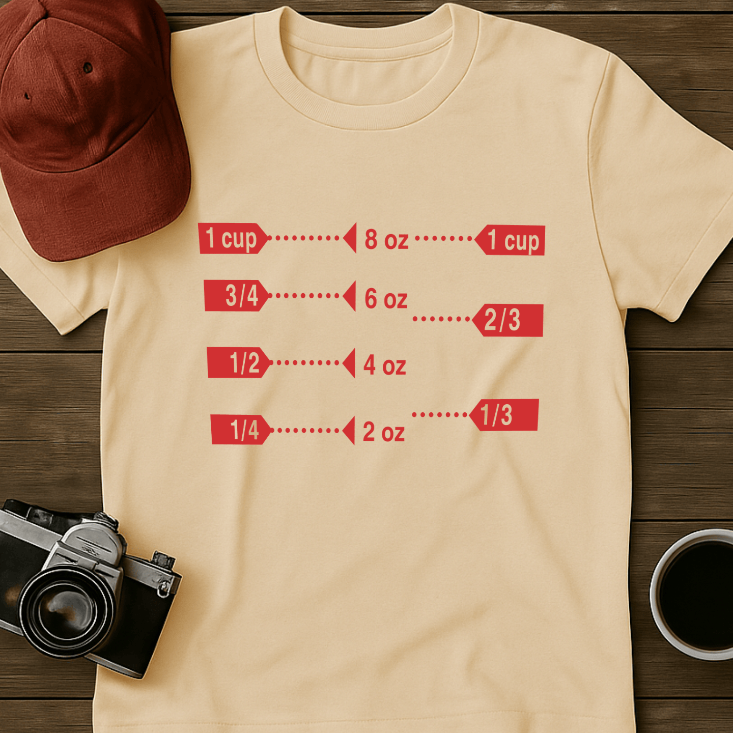 Measuring Cup T-Shirt