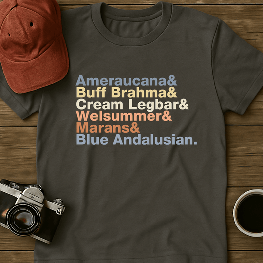 Colorful Backyard Breeds II T-Shirt