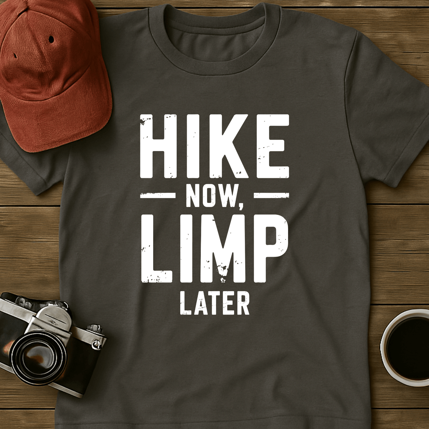 Hike Now Limp Later I T-Shirt