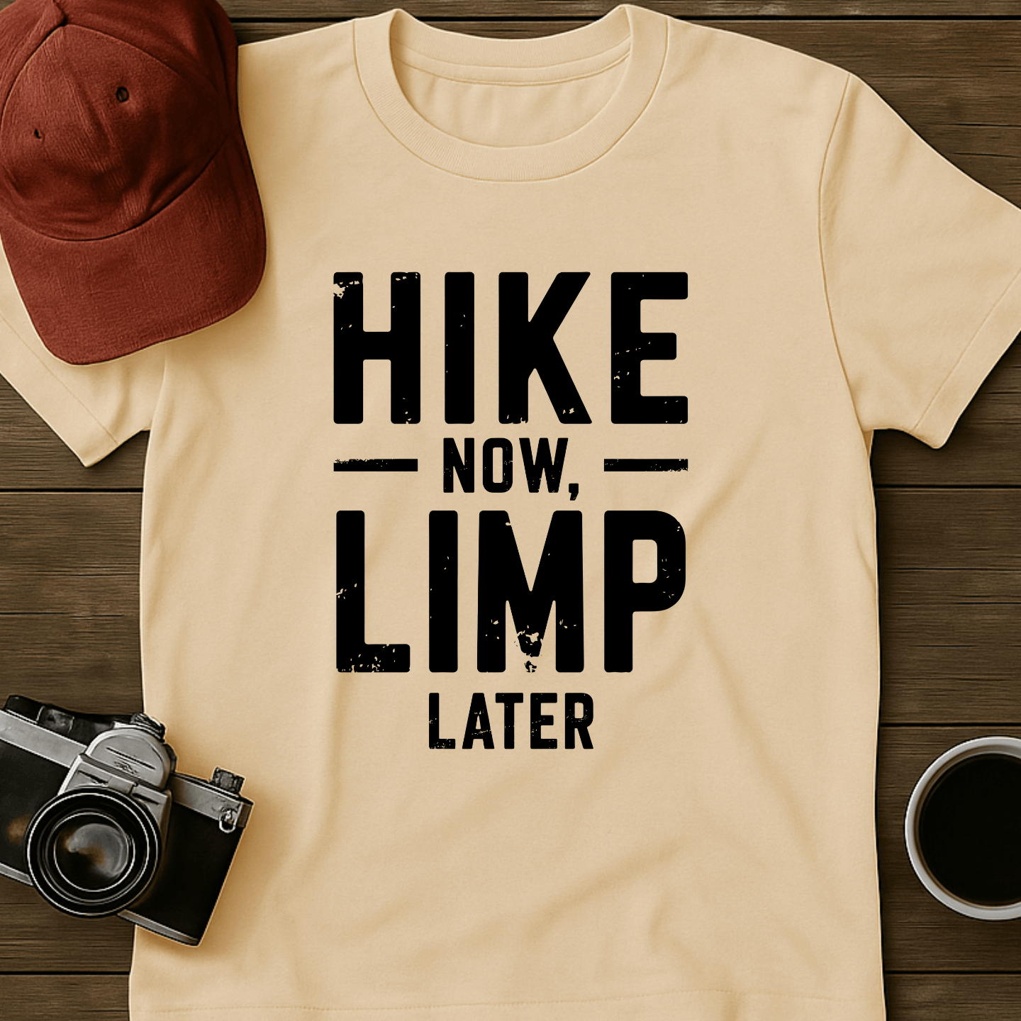 Hike Now Limp Later I T-Shirt