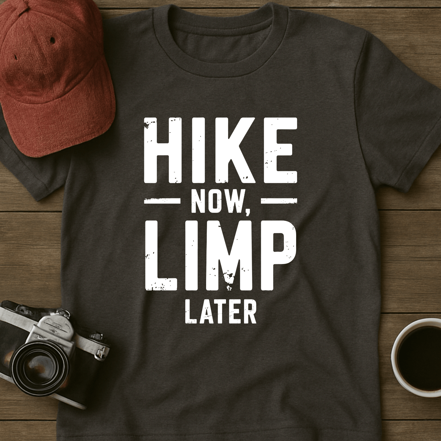 Hike Now Limp Later I T-Shirt