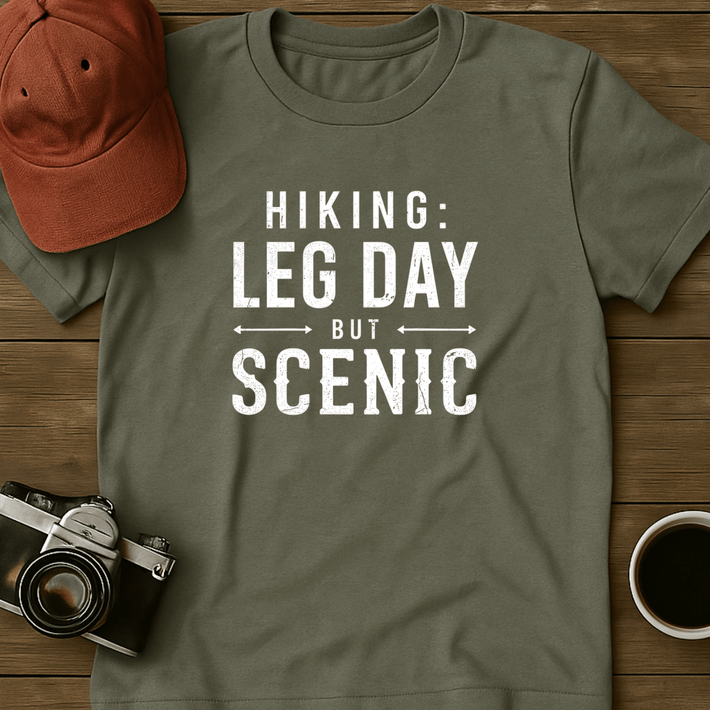 Scenic Leg Day I T-Shirt