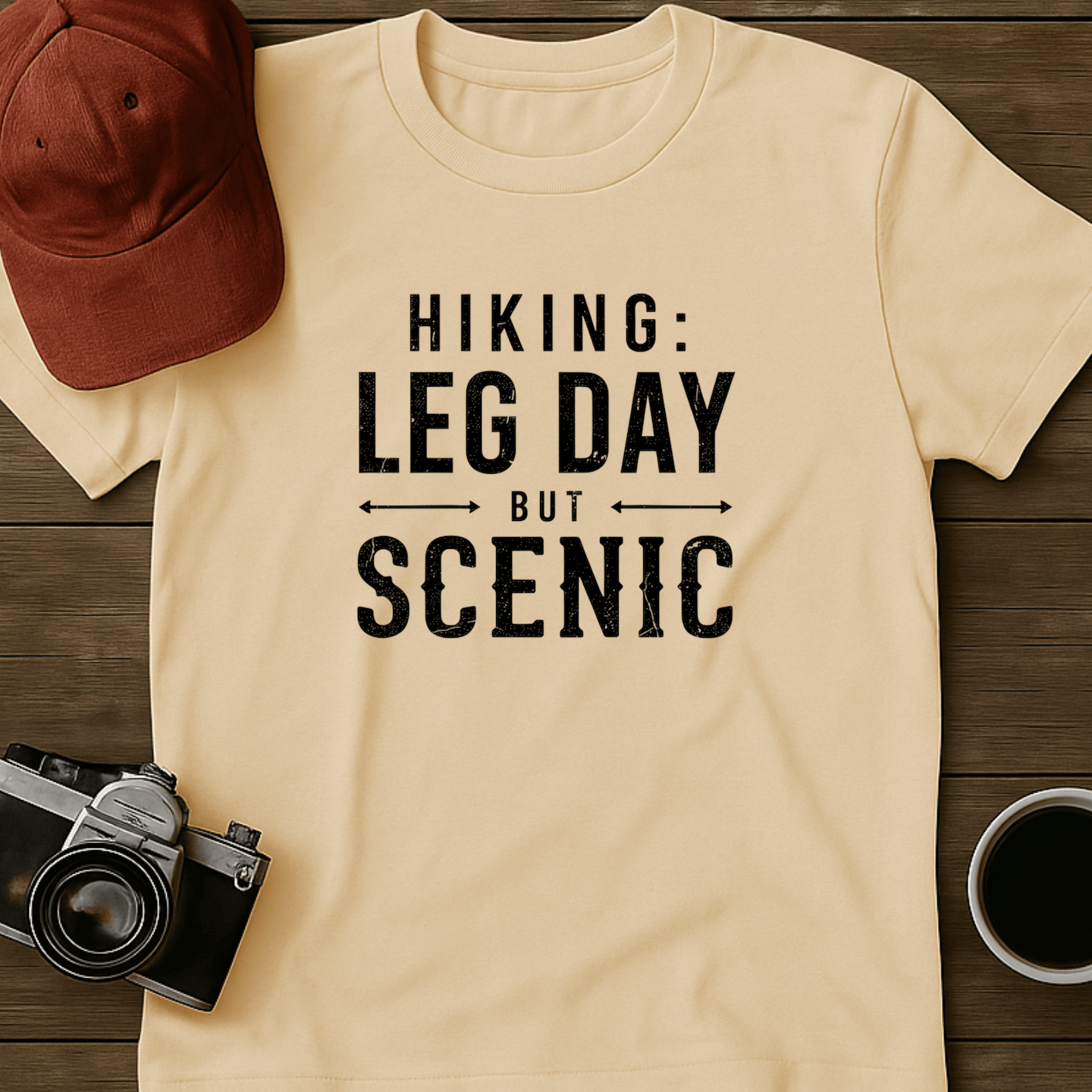 Scenic Leg Day I T-Shirt