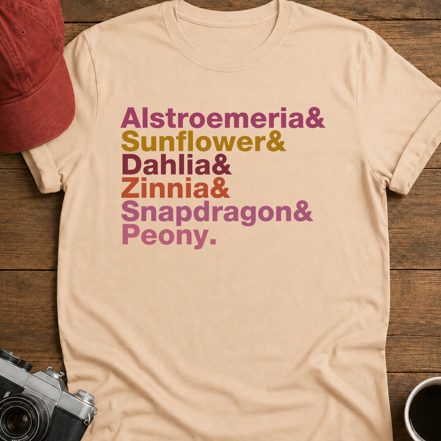 The Wildflowers In Color T-Shirt