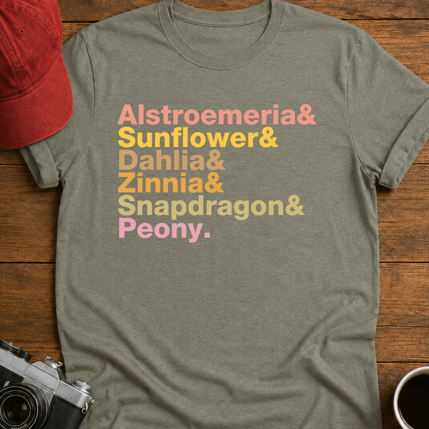 The Wildflowers In Color T-Shirt