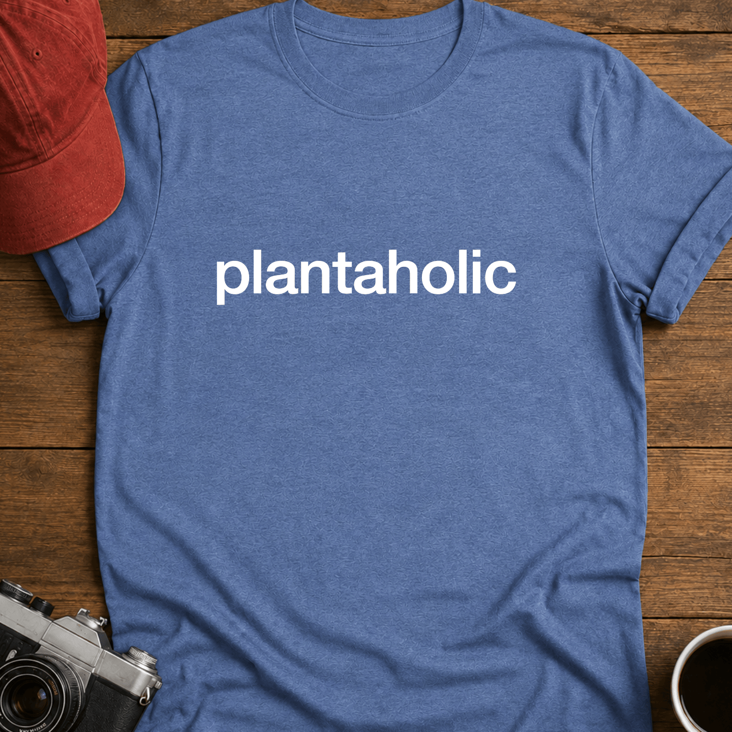 Plantaholic Text T-Shirt