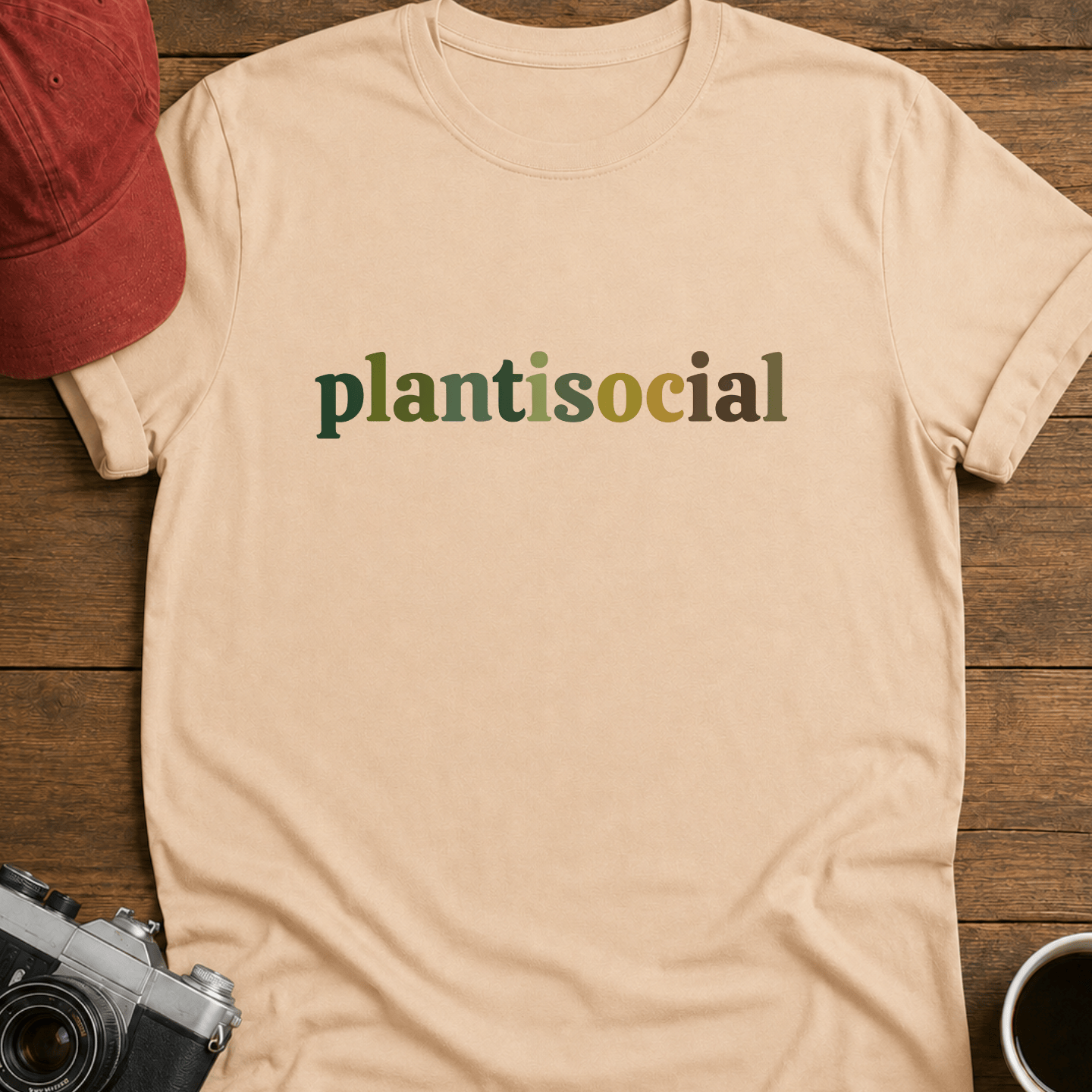 Plantisocial Color T-Shirt