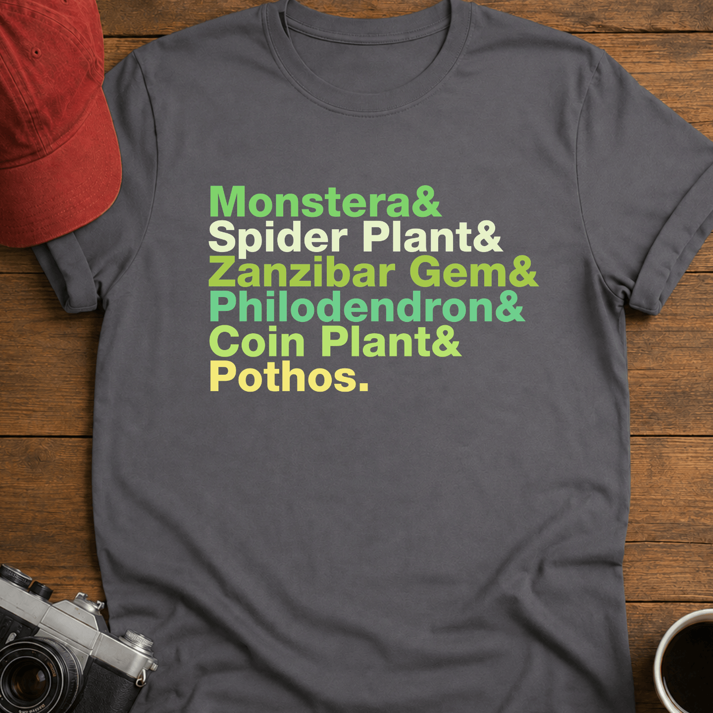 The Houseplants In Color T-Shirt