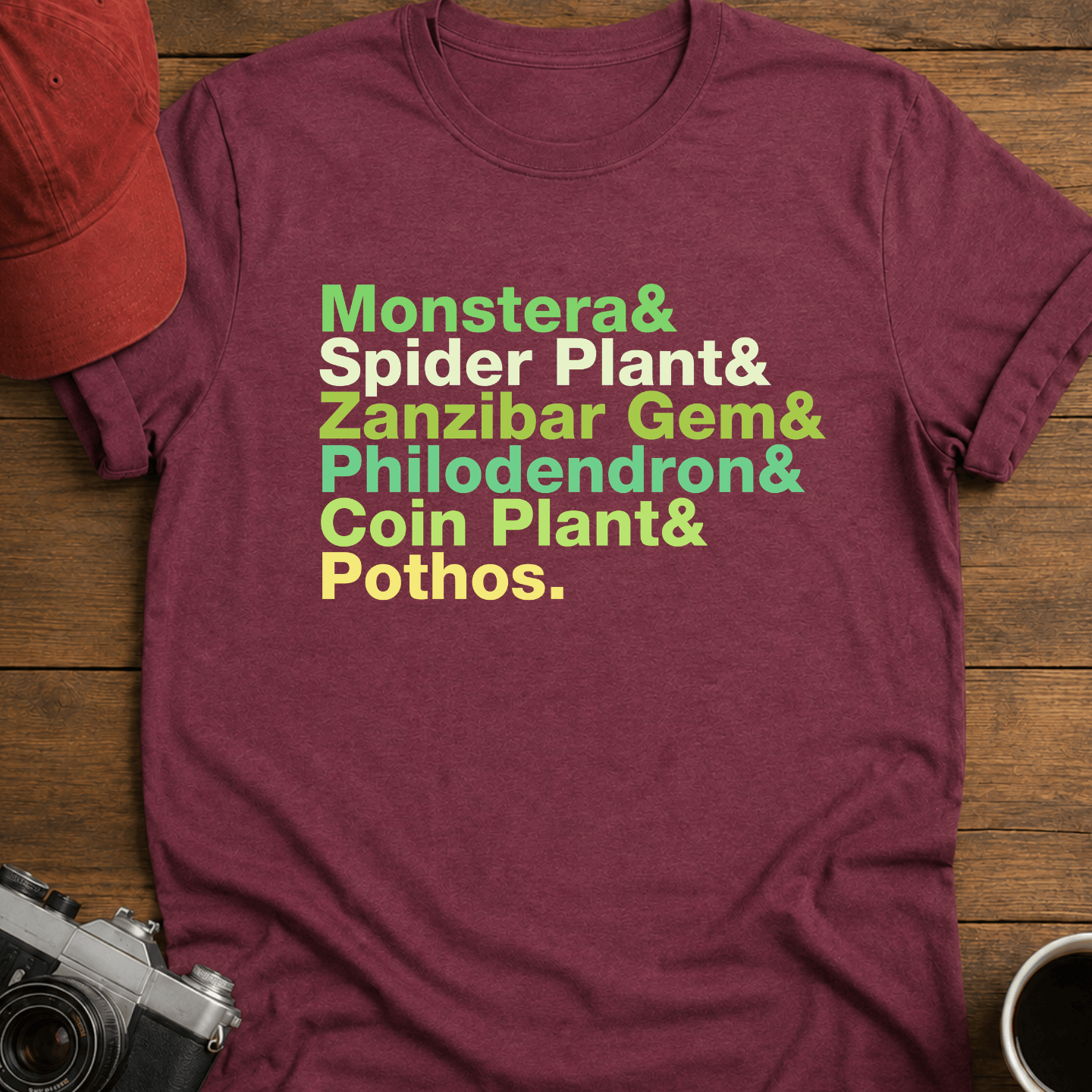 The Houseplants In Color T-Shirt