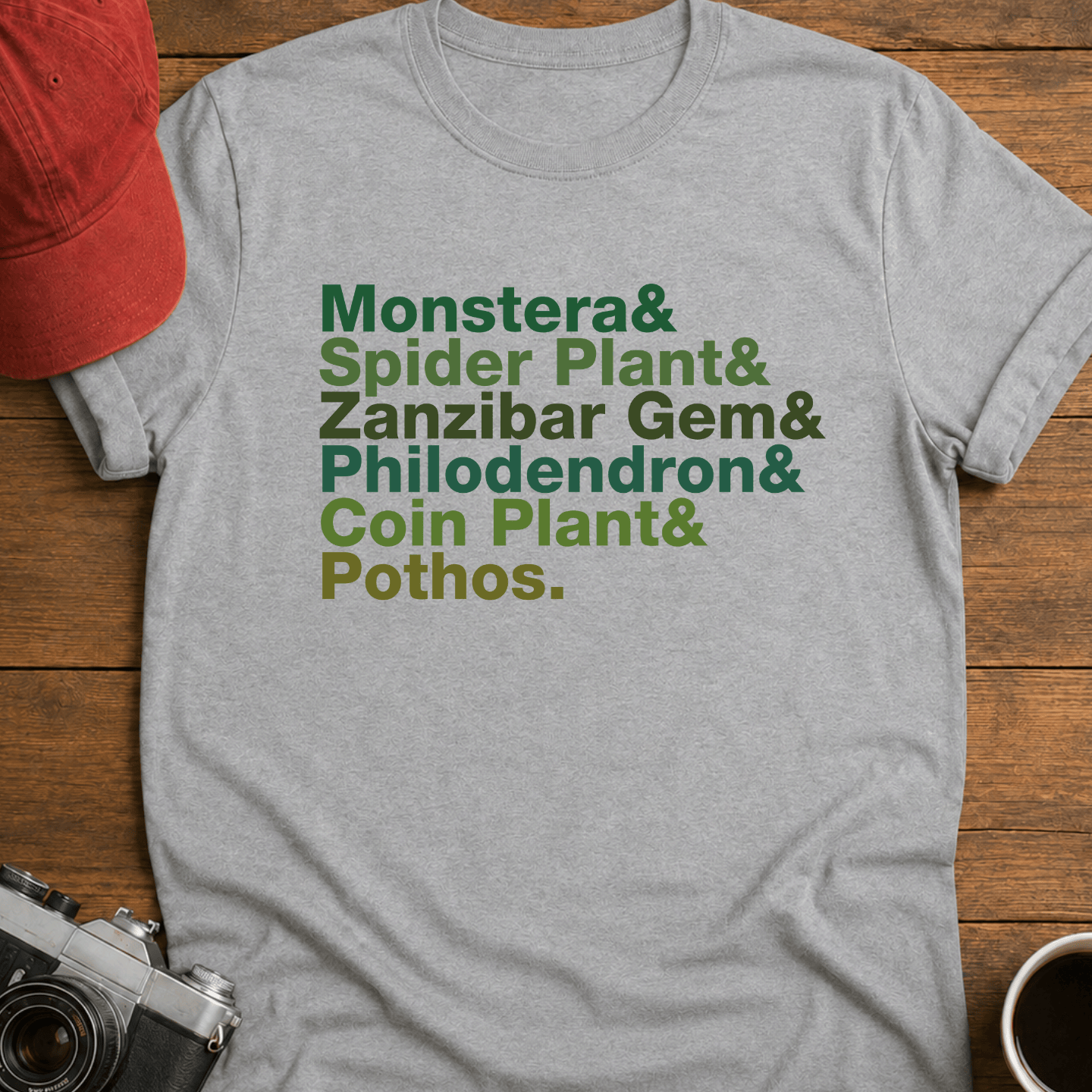 The Houseplants In Color T-Shirt