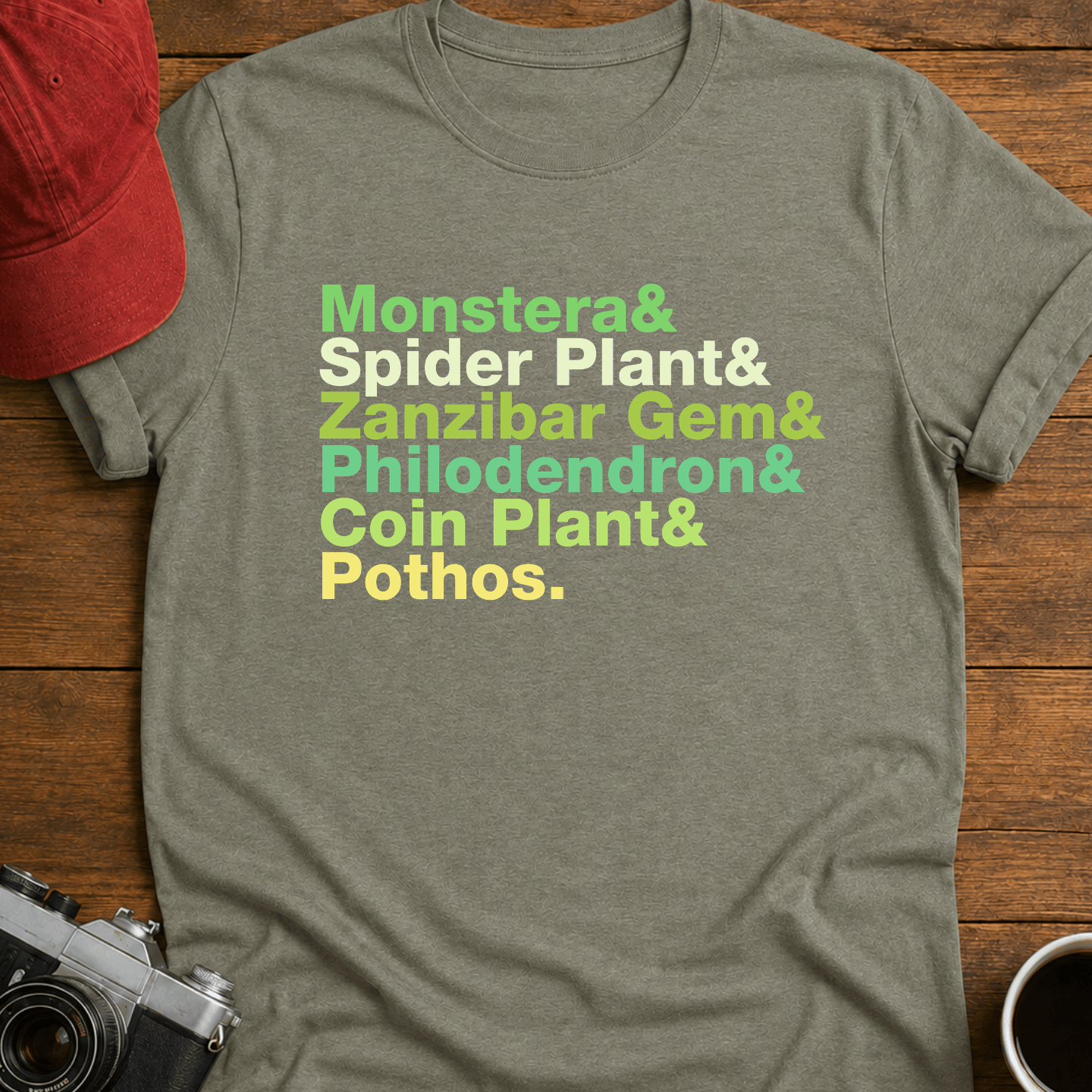 The Houseplants In Color T-Shirt