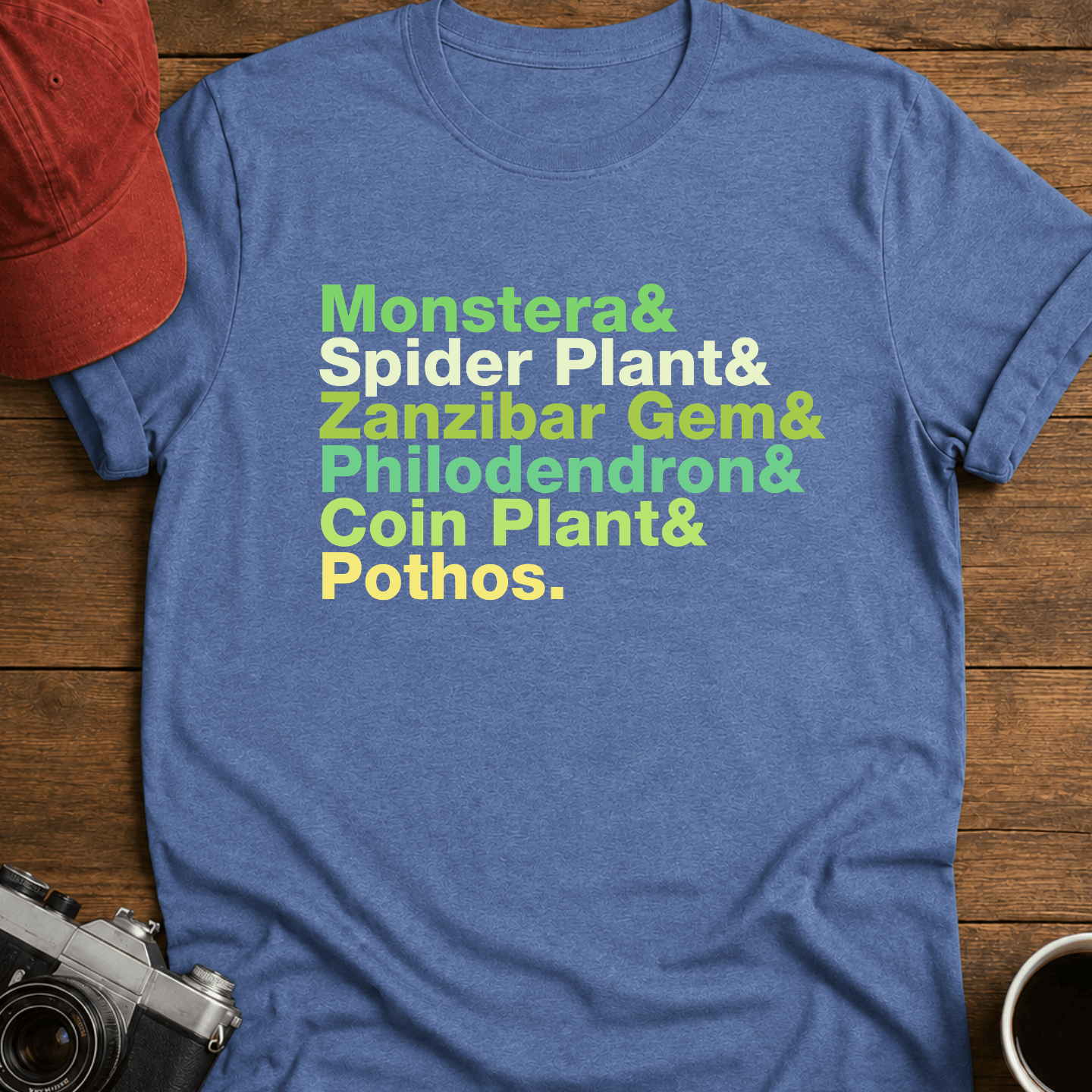 The Houseplants In Color T-Shirt