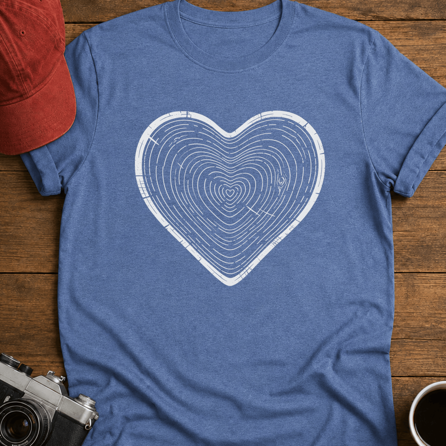 Tree Ring Heart T-Shirt