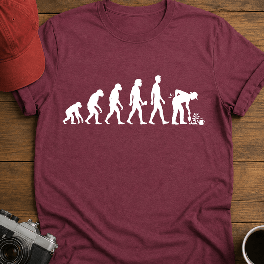 Evolution of a Gardener T-Shirt