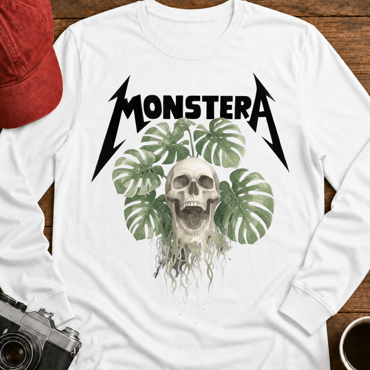Monstera Long Sleeve T-Shirt