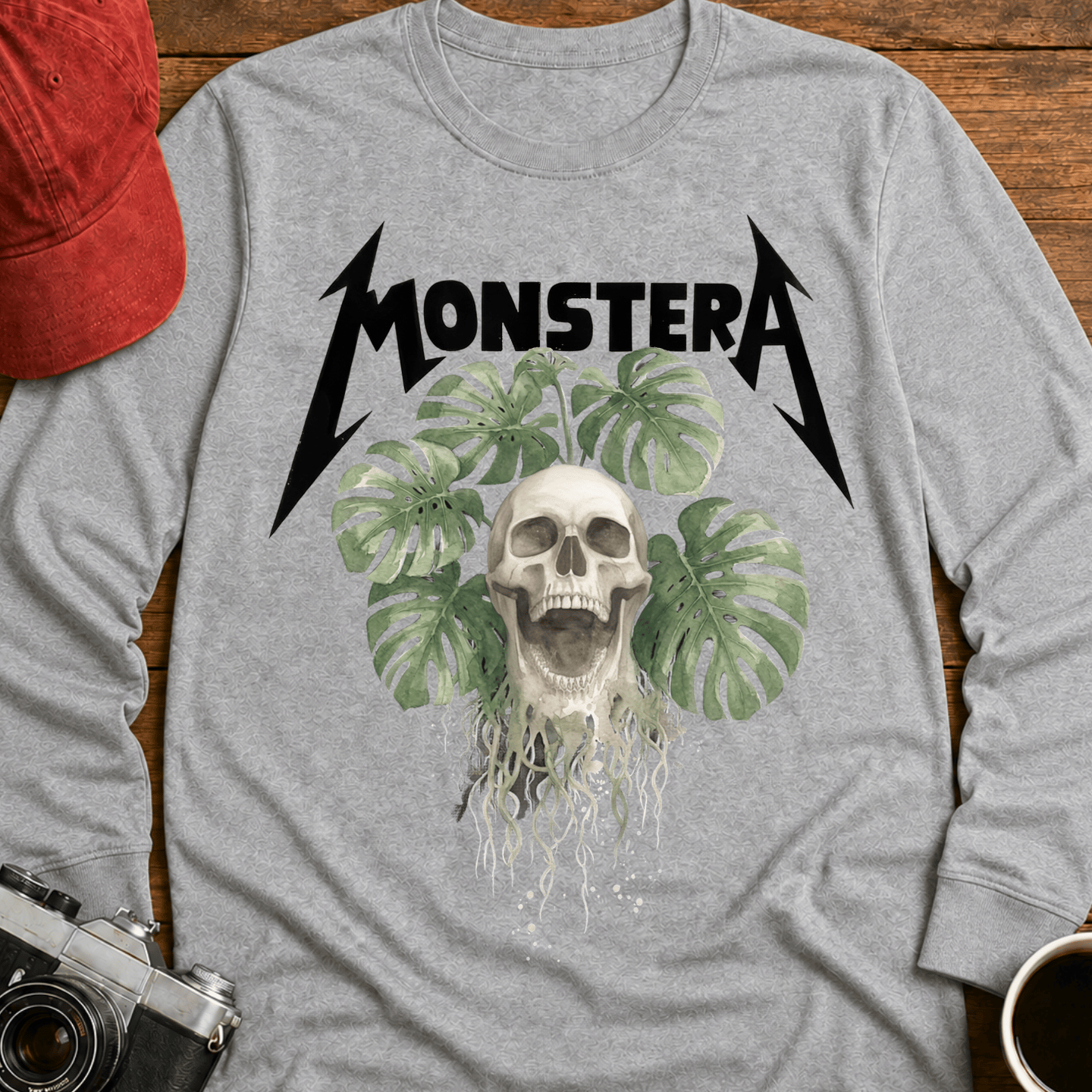 Monstera Long Sleeve T-Shirt