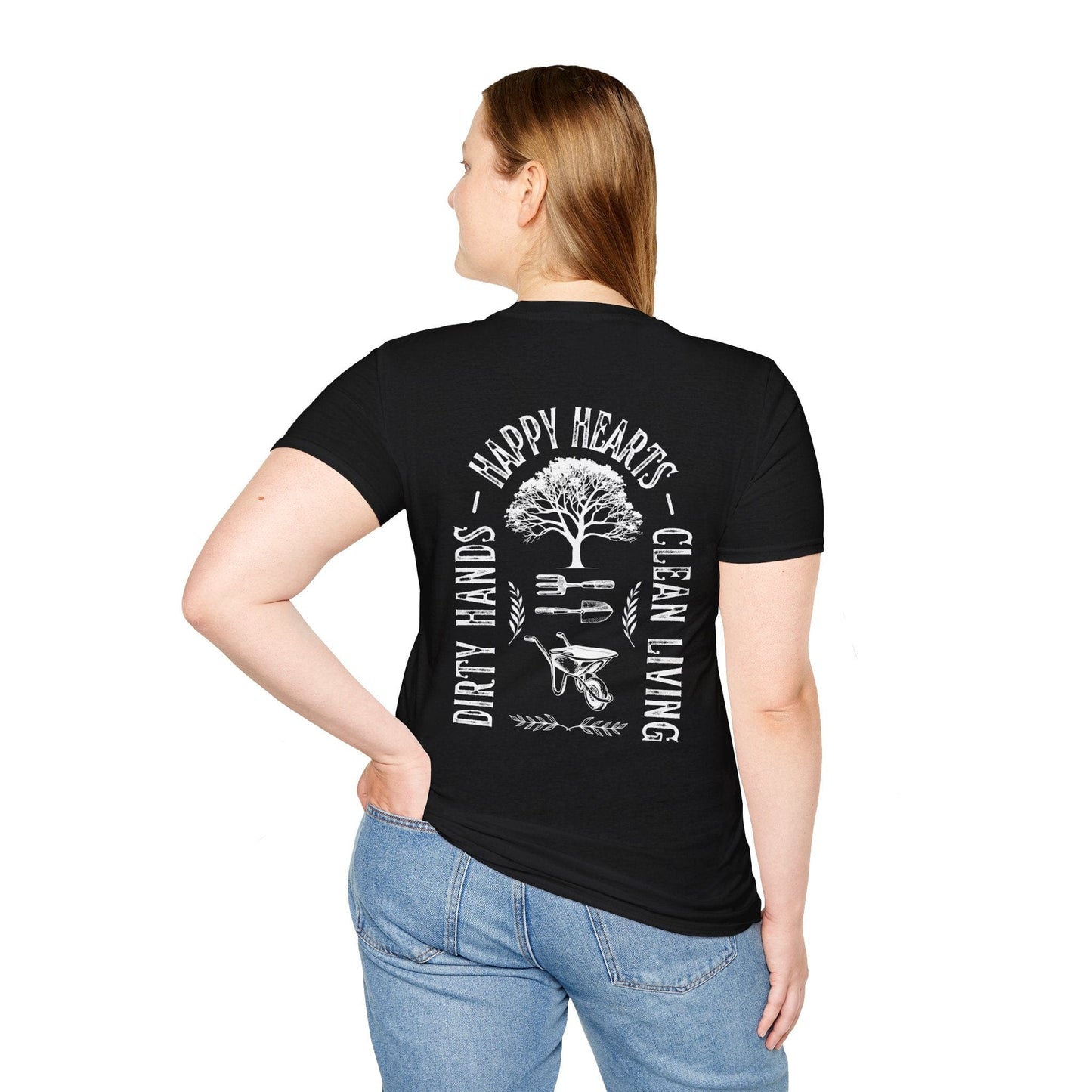 Clean Living Garden T-Shirt (BACK)